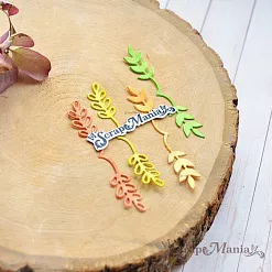 Нож "Растительные завитки. Горизонтальные", 1,2х7 см (ScrapMania)