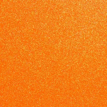 Лист фоамирана с глиттером 20х30 см "Перламутр. Оранжевый неон", 2 мм