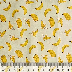 Отрез ткани 48х50 см "Детская. Бананы" (Hobby and You) Отрез ткани 48х50 см "Детская. Бананы" (Hobby and You)