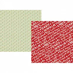 Бумага "Very merry. Happy holidays" (Simple Stories) Бумага "Very merry. Happy holidays" (Simple Stories)