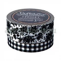 Набор бумажного скотча "Черный" (Mark's)