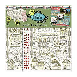 Большой набор контурных наклеек "Семейные узы" (HOTP)