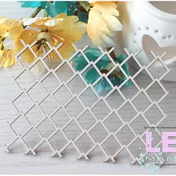 Украшение из чипборда "Фон. Ромбы" (LeoMammy)