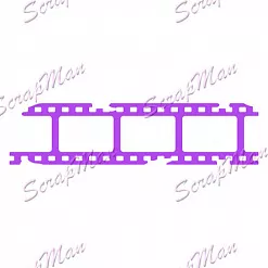 Нож "Кинопленка", 13,3х3,3 см (Scrapman)