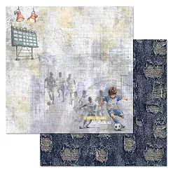 Бумага "Ребята с нашего двора. Твоя команда" (ScrapMania) Бумага "Ребята с нашего двора. Твоя команда" (ScrapMania)