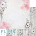 Набор бумаги 15х15 см "Снежная акварель", 24 листа (Fleur-design)