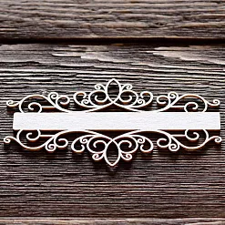 Украшение из чипборда "Рамка с вензелями 5" (ArtLines)