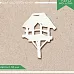 Украшение из чипборда "Кормушка" (ScrapКрым) Украшение из чипборда "Кормушка" (ScrapКрым)