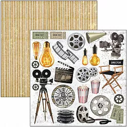 Набор бумаги 30х30 см "Modern Times", 12 листов (Ciao bella)