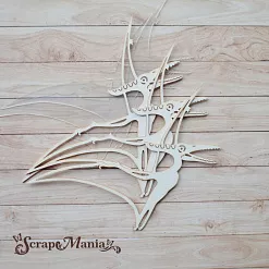 Чипборд "Эра динозавров. Шейкер. Птеранодон большой" (ScrapMania) Чипборд "Эра динозавров. Шейкер. Птеранодон большой" (ScrapMania)