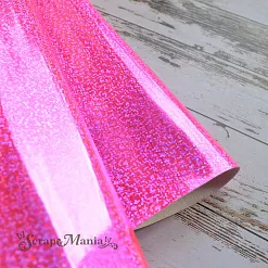 Отрез экокожи 30х69 см "Глянцевый глиттер. Розовый" (Pty Китай) Отрез экокожи 30х69 см "Глянцевый глиттер. Розовый" (Pty Китай)