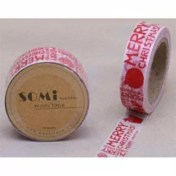 Бумажный скотч "Счастливого рождества" (MyLovelyHobby)