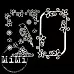 Набор украшений из чипборда "Ажур. Орнамент" (MiMi Design)