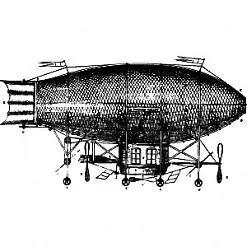 Штамп "Дирижабль" (Скрапклуб)
