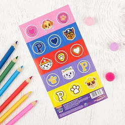 Наклейки 8х15 см "Paw Patrol. Эмоджи"