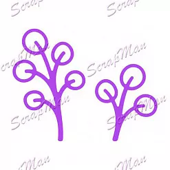 Набор ножей "Веточки 13" (Scrapman)