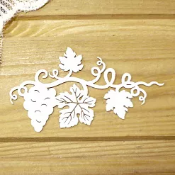 Украшение из чипборда "Маленькая виноградная лоза с виноградом" (Просто небо) Украшение из чипборда "Маленькая виноградная лоза с виноградом" (Просто небо)