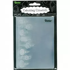 Папка для тиснения А6 "Фонарики" (Darice)