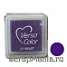 Подушечка чернильная пигментная Versacolor, размер 2,5х2,5 см, цвет фиолетовый