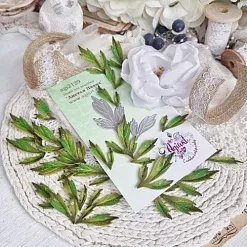 Нож "Листья пиона", 4,8х3,2 см (AgiArt)