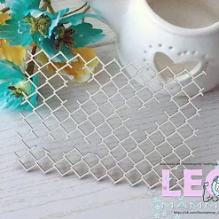 Украшение из чипборда "Фон. Рваная сетка" (LeoMammy)