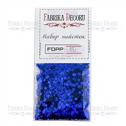 Набор пайеток "Звездочки. Синие" (Фабрика Декору)