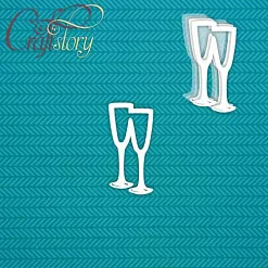 Набор украшений из чипборда "Шейкер. Бокалы" (CraftStory) Набор украшений из чипборда "Шейкер. Бокалы" (CraftStory)