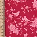 Отрез ткани 50х70 см "Птички и розы, цвет красный" (Tilda) Отрез ткани 50х70 см "Птички и розы, цвет красный" (Tilda)