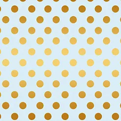 Бумага с фольгированием "Every day gold. Golden dots blue" (Скрапмир) Бумага с фольгированием "Every day gold. Golden dots blue" (Скрапмир)