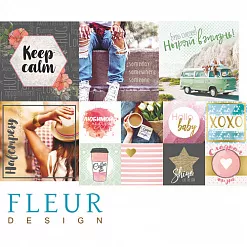 Набор карточек "Мечтай 2" (Fleur-design) Набор карточек "Мечтай 2" (Fleur-design)