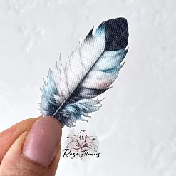 Набор высечек из ткани "Взмах крыла", 23 шт (RozeFlowers) Набор высечек из ткани "Взмах крыла", 23 шт (RozeFlowers)