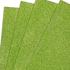 Лист фоамирана А4 с глиттером "Premium. Фисташковый", 2 мм Лист фоамирана А4 с глиттером "Premium. Фисташковый", 2 мм