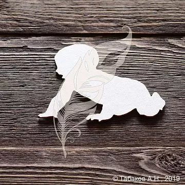 Заготовка для тиснения "Малыш 3" (ArtLines) Заготовка для тиснения "Малыш 3" (ArtLines)