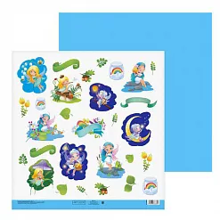 Бумага "Лесные феечки" (АртУзор)