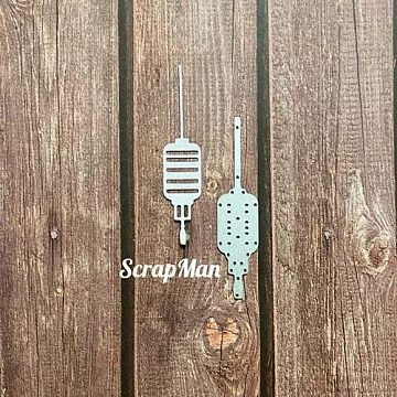 Нож "Японский фонарик 2", 1,5х7 см (Scrapman)