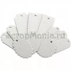 Набор украшений из чипборда "Тэги" (Maya Road)