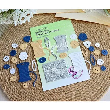 Нож "Швейное дело", 5,5х3,8 см (AgiArt)