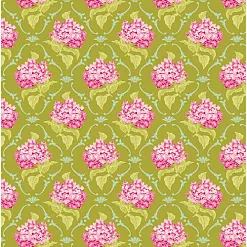Отрез ткани 50х70 см "Сирень, цвет зеленый" (Tilda) Отрез ткани 50х70 см "Сирень, цвет зеленый" (Tilda)