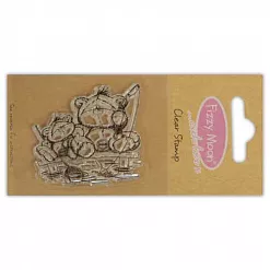 Штамп "Мишки на рыбалке" (Fizzy Moon)