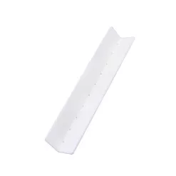 Инструмент для создания переплета, планка с отступом 20 мм, белая глянцевая Инструмент для создания переплета, планка с отступом 20 мм, белая глянцевая