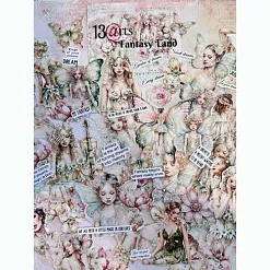 Набор высечек "Fantasy Land", 70 шт (Arts13)