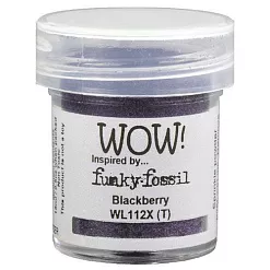 Пудра для эмбоссинга полупрозрачная "Blackberry. Ежевика" (WOW)