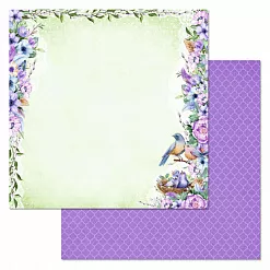 Бумага "Наше гнездышко. Семья" (ScrapMania) Бумага "Наше гнездышко. Семья" (ScrapMania)