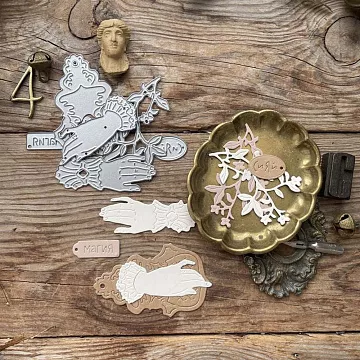 Нож "Дай мне руку", 4,1х6,6 см (MimiCut)