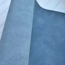 Отрез искусственной замши 30х69 см "Полуночно-синий" (Pty Китай)