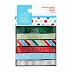 Набор атласных лент "Spots & stripes. Светлые оттенки" (DoCrafts)