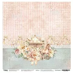 Бумага 30х30 см "Мамино счаcтье 5" (Fantasy)