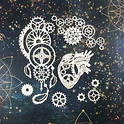 Чипборд "Стимпанк 3" 10,1х7 см (CraftStory)