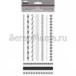 Набор штампов TPС Studio "Бордюры"