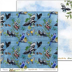 Бумага 30х30 см "Домик лесника. Основной 03" (Muscari) Бумага 30х30 см "Домик лесника. Основной 03" (Muscari)